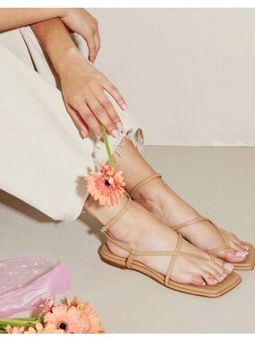 Freda Salvador Alexia Sandal in black | size 8